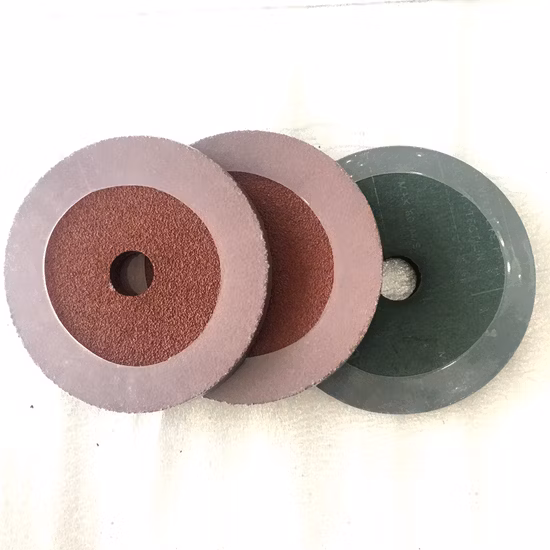 Disco in fibra abrasivo abrasivo in ossido di alluminio da 5 pollici 125 mm personalizzato con foro centrale