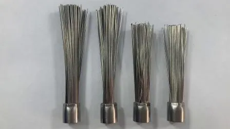 Spazzole diritte per la pulizia dei tubi in filo di acciaio